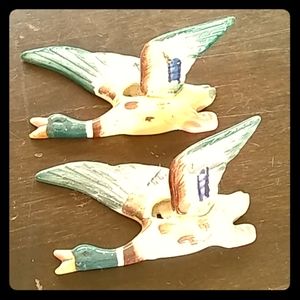 VINTG Mallard Duck Wall Art Decor Vintage